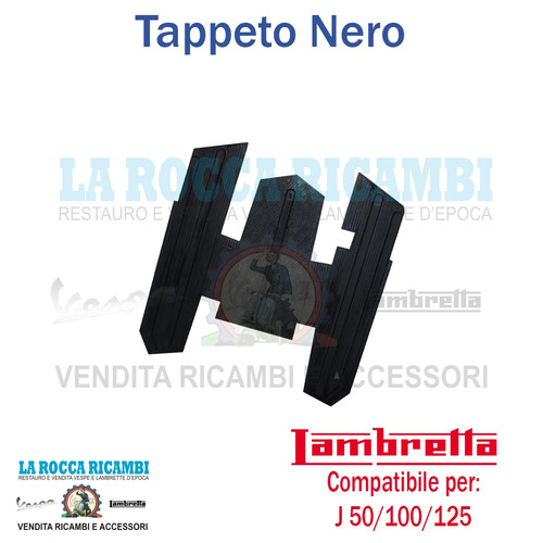 Tappeto lambretta 100 - tappeto,