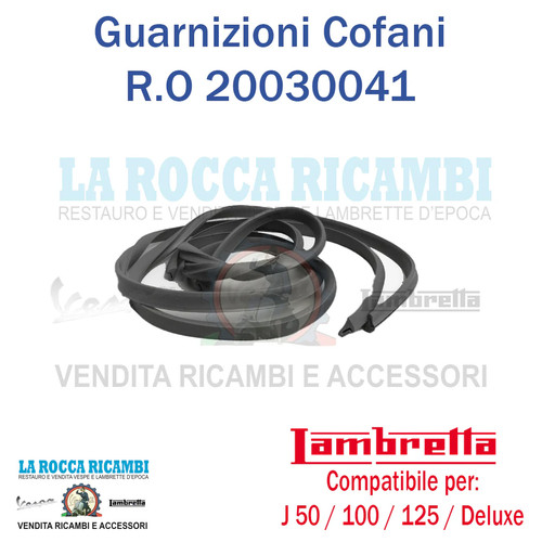Guarnizioni scocche lambretta - guarnizioni,