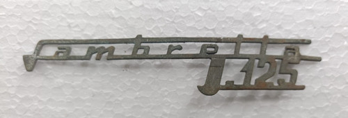 Scritta stemma badge lambretta - scritta,