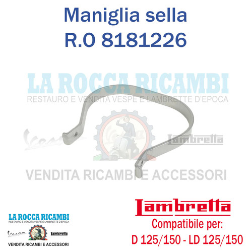 Maniglia sella passeggero - sella,