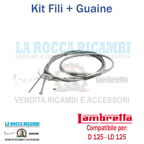 Kit fili guaine lambretta - kit,
