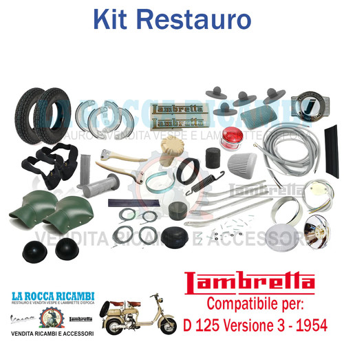Kit restauro lambretta - kit,