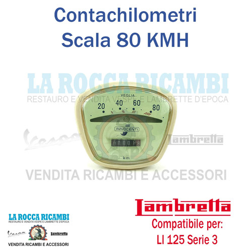Contachilometri scala kmh - scala,
