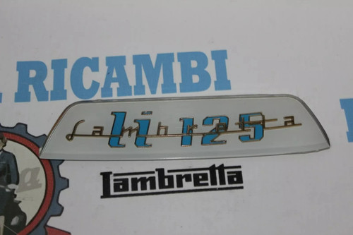 Scritta 125 sottosella - "li,