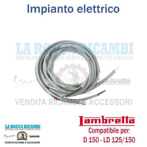 Impianto elettrico lambretta - impianto,